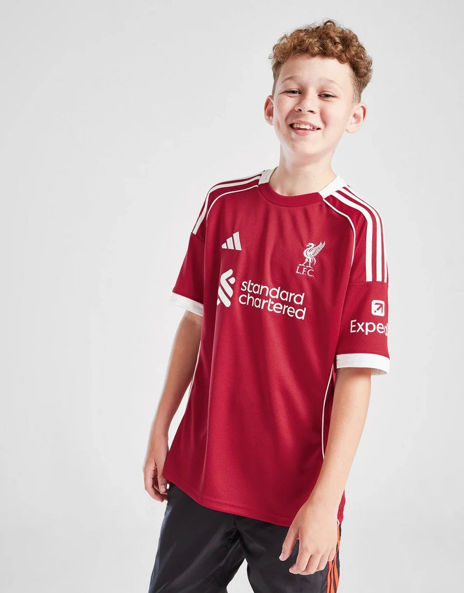 LIVERPOOL FC 2025/26 HOME SHIRT JUNIOR